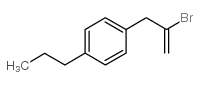 2-Bromo-3-(4-n-propylphenyl)-1-propene Structure