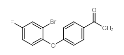 4'-(2-BROMO-4-FLUOROPHENOXY)ACETOPHENONE picture