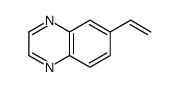 6-乙烯喹噁啉结构式