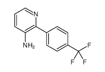 2-{4-(trifluoromethyl)phenyl}-3-pyridinamine structure