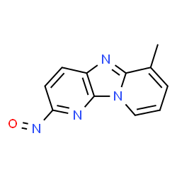 2-nitroso-6-methyldipyrido(1,2-a-3',2'-d)imidazole structure