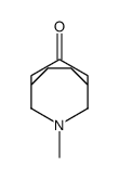 10-methyl-10-azabicyclo[4.3.1]decan-8-one Structure