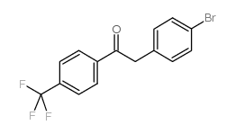 2-(4-BROMOPHENYL)-4'-TRIFLUOROMETHYLACETOPHENONE结构式