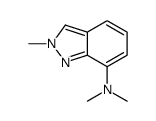 N,N,2-trimethylindazol-7-amine结构式