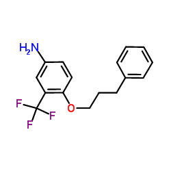 4-(3-Phenylpropoxy)-3-(trifluoromethyl)aniline Structure