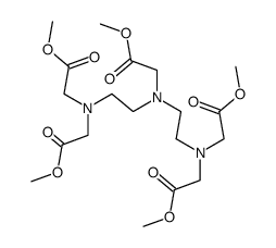 methyl 5,8,11,-tris(2-methoxy-2-oxoethyl)-3-oxo-2-oxa-5,8,11-triazatridecan-13-oate Structure