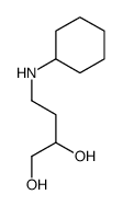 4-(cyclohexylamino)butane-1,2-diol Structure