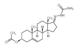 Androst-5-en-17-one,3-(acetyloxy)-, (aminocarbonyl)hydrazone, (3b)- (9CI) picture