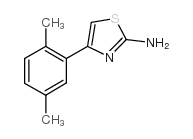 4-(2,5-dimethyl-phenyl)-thiazol-2-ylamine structure