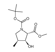 (2S,3S,4S)-N-Boc-Hmp-OMe结构式