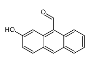 2-hydroxyanthracene-9-carbaldehyde Structure