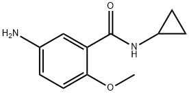 5-amino-N-cyclopropyl-2-methoxybenzamide Structure