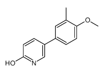 5-(4-methoxy-3-methylphenyl)-1H-pyridin-2-one Structure