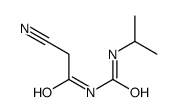 2-cyano-N-(propan-2-ylcarbamoyl)acetamide Structure