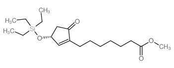 (R)-METHYL 7-(5-OXO-3-((TRIETHYLSILYL)OXY)CYCLOPENT-1-EN-1-YL)HEPTANOATE图片