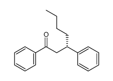 (S)-3-butyl-1,3-diphenyl-1-propanone结构式