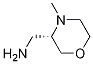 (S)-4-甲基-3-氨甲基吗啉结构式