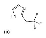 2-(2,2,2-trifluoroethyl)-1H-imidazole,hydrochloride结构式