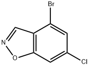 4-Bromo-6-chloro-benzo[d]isoxazole Structure