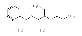 2-(2-ethylhexylaminomethyl)pyridine dihydrochloride Structure