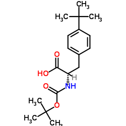 BOC-L-4-tBu-phe Structure