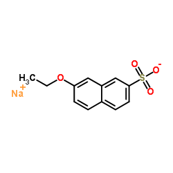 Sodium 7-ethoxy-2-naphthalenesulfonate Structure