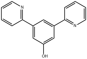 1-羟基-3,5-二(3-吡啶苯基)苯结构式