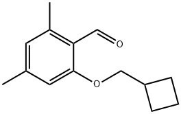 2-Cyclobutylmethoxy-4,6-dimethyl-benzaldehyde picture