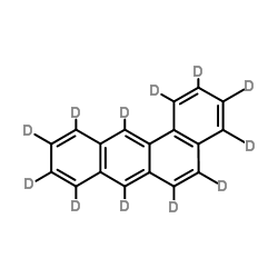 氘代苯并(A)蒽结构式