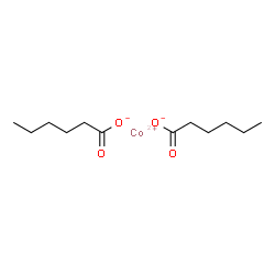 Dihexanoic acid cobalt(II) salt structure