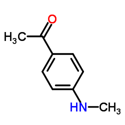 4'-(甲胺基)乙酰苯结构式