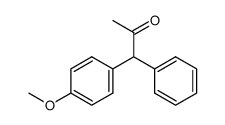 1-(4-methoxyphenyl)-1-phenyl-2-propanone Structure