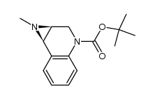 (1aS,7bR)-tert-butyl 1-methyl-1a,2-dihydro-1H-azirino[2,3-c]quinoline-3(7bH)-carboxylate Structure