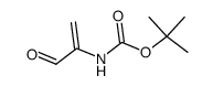 Carbamic acid, (1-formylethenyl)-, 1,1-dimethylethyl ester (9CI)结构式