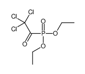 Trichloroacetylphosphonic acid diethyl ester structure