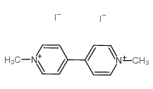 1,1'-dimethyl-4,4'-bipyridyl diiodide Structure