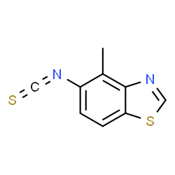 Benzothiazole, 5-isothiocyanato-4-methyl- (9CI) structure