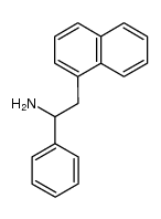 1-(2-amino-2-phenylethyl)naphthalene Structure