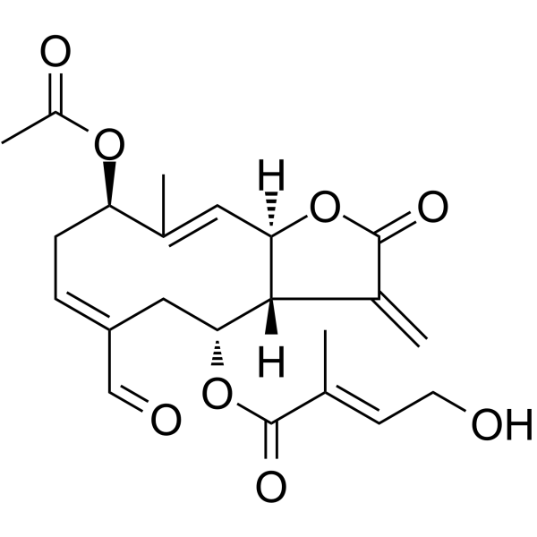 野马追内酯O结构式