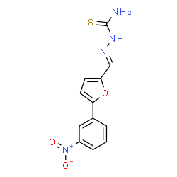 (2E)-2-{[5-(3-nitrophenyl)furan-2-yl]methylidene}hydrazinecarbothioamide picture