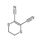 5,6-dihydro-1,4-dithiin-2,3-dicarbonitrile structure