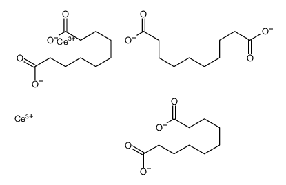 cerium(3+) sebacate structure