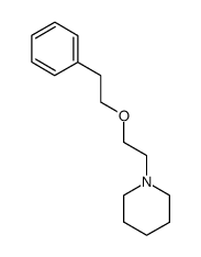 1-(2-Phenethyloxy-ethyl)-piperidine结构式