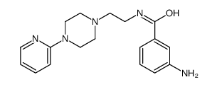 3-amino-N-[2-(4-pyridin-2-ylpiperazin-1-yl)ethyl]benzamide Structure