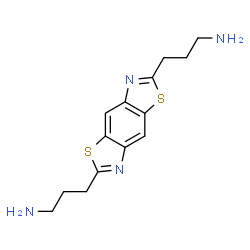 3-[6-(3-AMINO-PROPYL)-BENZO[1,2-D :4,5-D ']BISTHIAZOL-2-YL]-PROPYLAMINE结构式