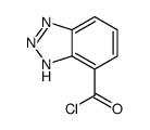 (9ci)-1H-苯并噻唑-4-羰酰氯结构式