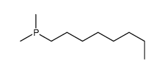 Dimethyl(octyl)phosphine Structure