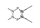 2,3,5,6,7,8-hexamethyl-2,3,5,6,7,8-hexaza-1,4-diphosphabicyclo[2.2.2]octane Structure