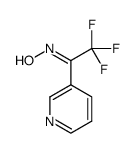 2,2,2-Trifluoro-N-hydroxy-1-(3-pyridinyl)ethanimine Structure