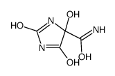 4-Imidazolidinecarboxamide,4-hydroxy-2,5-dioxo-(9CI) Structure